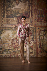 Vanessa Set - Metallic Champagne Beige